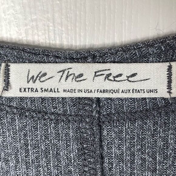 We The Free {Free People} Perfect Match Longline Duster Cardigan (Gray) - XS - Picture 7 of 11